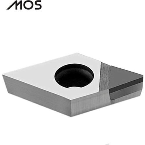 MOS PCD CBN Insert CNC Lathe Cutting Insert DCMT070202 DCMT070204 DCMT11T302 DCMT11T304 DCMT11T308 Aluminum Steel Turning Blade