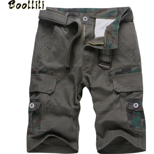 Summer 2020 Mens Military Cargo Shorts Brand New Army Tactical Loose Work Fashion Trousers