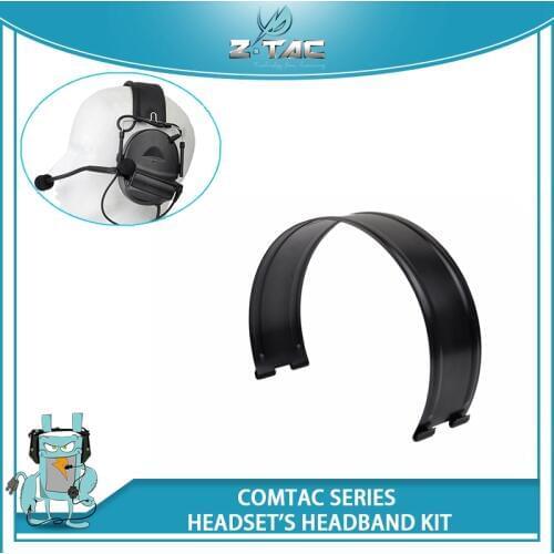 ZTAC Tactical Airsoft Element Accessories Comtac Series Headphone Headband Kit Softair Aviation headset Comtac Peltor Z016