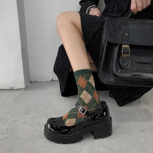 Uniform Shoes Uwabaki Japanese JK Straps Buckle Women Girls School Students Lolita Shoes Black Cosplay Shoes for Adult