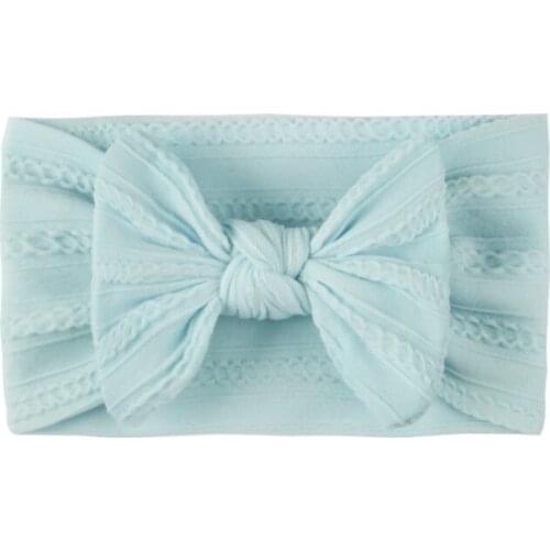 1pcs Baby Bow Headbands For Newborn Hair Band Cute Baby Bow Flower Elastic Hairband Turban Haarband Baby Girl Hair Accessories