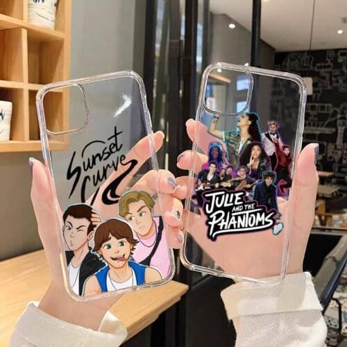 Julie Phantoms funny soap opera Phone Cases Transparent for iPhone 6 7 8 11 12 s mini pro X XS XR MAX Plus SE cover funda