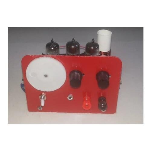 Regenerative DC Three-lamp Shortwave Tube Radio Kit CW SSB Receiver Battery Powered