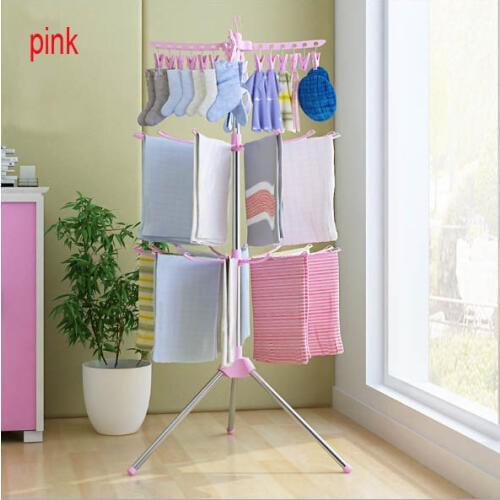 Ground Folding Movable Towel Rack