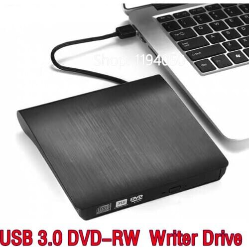 USB 3.0 DVD-ROM Optical Drive External Slim CD ROM Disk Reader Desktop PC Laptop Tablet Promotion DVD Player