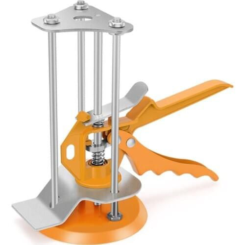 JoHigh 1 Piece Tile Height Leveling System Metal Height Adjuster 4 Pillars
