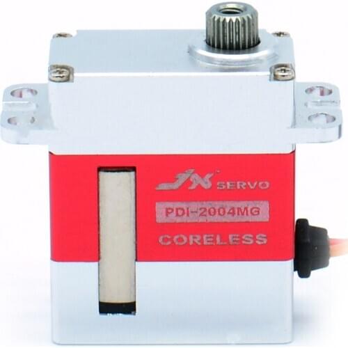 Jx Servo Pdi-2004Mg 4.2Kg 0.08Sec Digital Full Metal Aluminium Case Wing Servo for Rc Drone Glider Helicopter Dual Ball Bearing