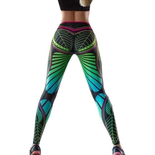 Fitness Leggings Women Workout Push Up High Waist Sport Legging for Women Exercise Gym Fashion Digital Leggins Mujer Pants