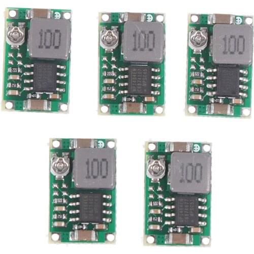 5 Pcs RC Airplane Module Mini 360 DC-DC Converter Step Down Module