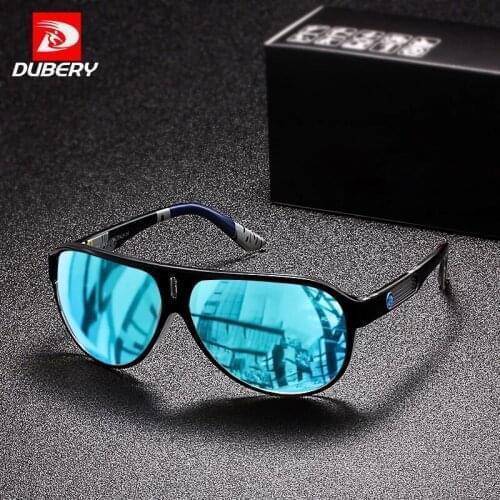 High Quality Pilot Polarized Sunglasses Men DUBERY Brand Sport Style Fashion Sun Glasses Lightweight Frame Goggles UV400 XH16