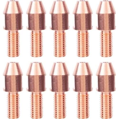 Soldering Tip Copper Solder head Welding Contact Tip Submerged Copper Arc Nozzle Accessory M12 for Welder Tool Electric