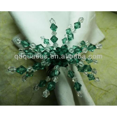 New released beaded wedding napkin ring