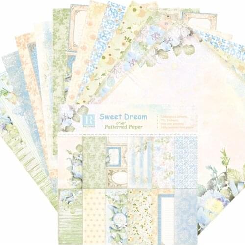 OLOEY Single Sided Scrapbooking Paper