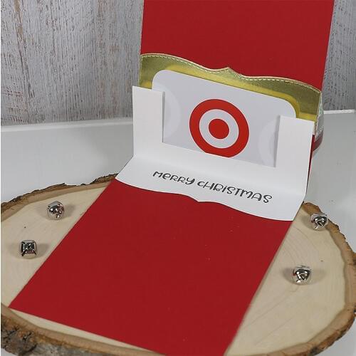 Gift Card Pop Up Metal Cutting Die Silver Stencil For Scrapbooking Album Photo Embossing Template Paper Card Handcraft New