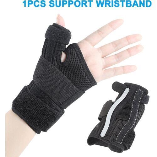 1Pc Adjustable Elastic Thumb Brace Stabilizer Finger Support Wrist Band for Tendonitis Arthritis SN-Hot