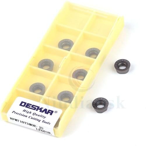 RPMT08T2MOE-JS LF6018 Carbide Inserts RPMT10T3MOE-JS RPMT1204MOE-JS LF6018 Milling Cutter CNC Lathe Stainless Steel Turning Tool