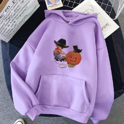 Harajuku Oversize Christmas Print Sweatshirt 2021 Kawaii Hoodies Women Top Clothes Hoody Female Itself Autumn Women Hoodies