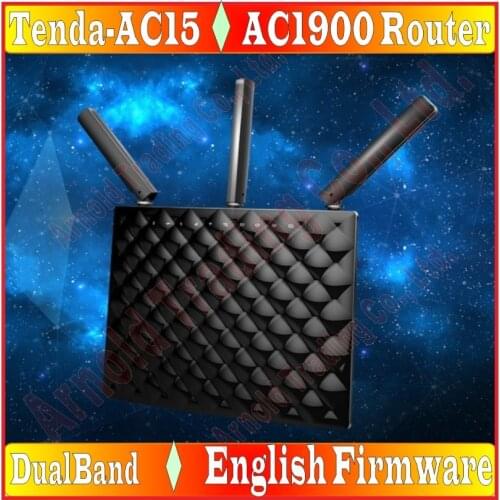 English Firmware Tenda Dual-Core CPU Dual Band 1900M Wireless Wifi Router WiFi Repeater 11AC 2.4G/5GHz Remote Control APP