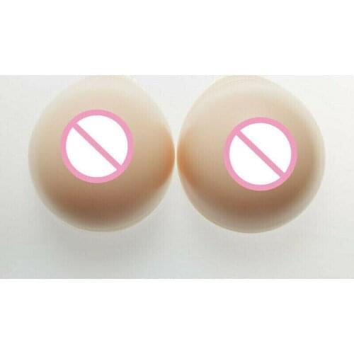 4100g/a Pair of Silicone Breasts Fake Breasts Breast Enhancer Dressup Suitable for Cross-dressers To Highlight Body Lines