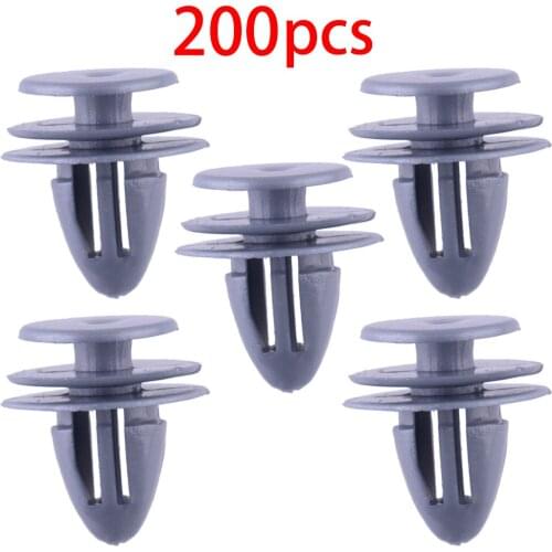 91560SP0003 2 Sets Door Trim Panel Clip Nylon Retainer Fit for Honda Civic Accord Prelude Odyssey Acura Integra Legend 1991-1995