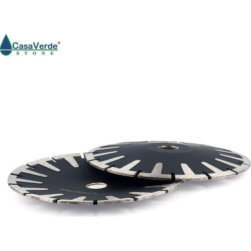 180mm T-Segmented Concave Blade Diamond Blade For Curved Cutting Turbo Rim 7 inch Granite Stone Cutting Diamond Tools