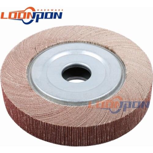 150mm/6inch Abrasive Flap Grind Wheel Aluminum Oxide Sanding Disc 60-600 Grit 1pc