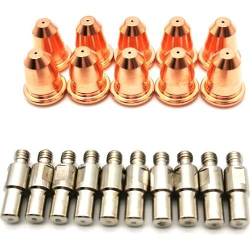 Electrodes PR0110 & Nozzle Tips PD0116-08 S25 S45 Plamsa cutter torch Trafimet Style 200pcs