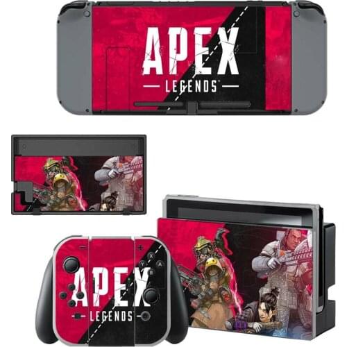APEX Legends Nintendoswitch Skin Nintend Switch Sticker Decal for Nintendo Switch Console Joy-con Controller Dock Skin Sticker