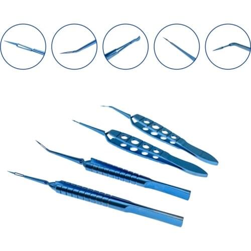 Ophthalmic Akahoshi Phaco Prechopper Straight/Angled Ophthalmic Instrument