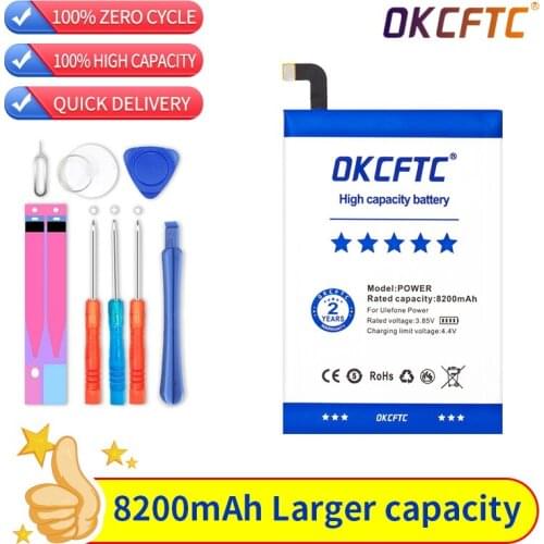 OKCFTC Ulefone Phone Batteries