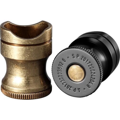 CIGARLOONG Cigar Rest Cigar Hooded Cigar Drill Krupp Stainless Steel Travel Portable Gift Box Packing CE-003