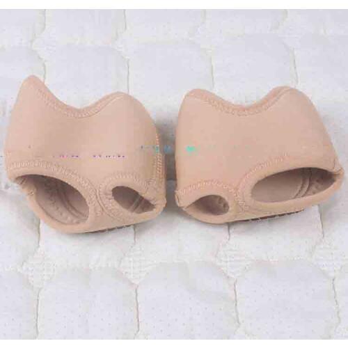 1 Pair Thick Comfy Foot Pad Belly Ballet Dance Toe Pad Practice Shoes Foot Dance Socks Gaiters High-heeled shoe Pad FX20