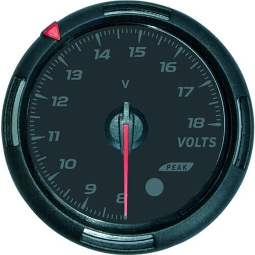 2.4inch 60mm Universal Car LED Voltmeter Volt Gauge Pointer Meter 8V-18V