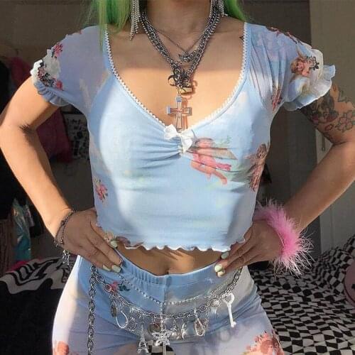 Женские укороченные футболки UPTOAILEI China At AliExpress