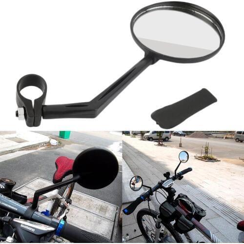 2020 Bike Rear Mirrors Bicycle Rearview Handlebar Mirrors Cycling Rear View MTB 360 Degree Flexible Bike Handle Rearview Mirror