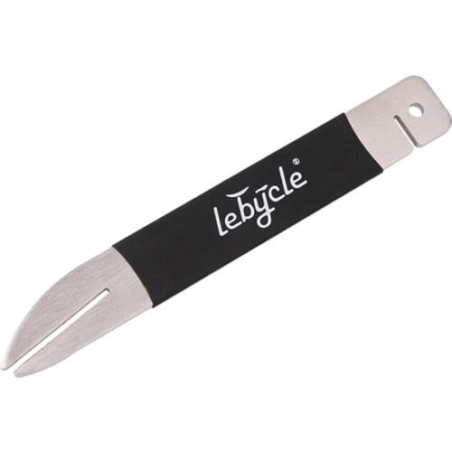 Lebycle Bike Bicycle Brake Disc Rotor Space Adjustment Tool Brakes Truing Durable Stainless Steel Wrench Repair Tool