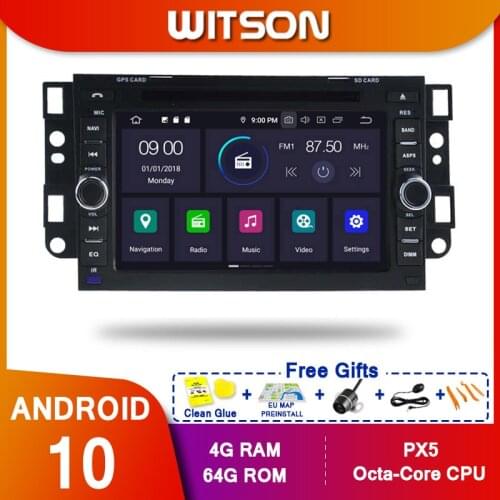 WITSON Android 10.0 Octa core PX5 CAR DVD player For CHEVROLET AVEO EPICA LOVA CAPTIVA SPARK OPTRA SILVERADO CAR GPS NAVIGATION