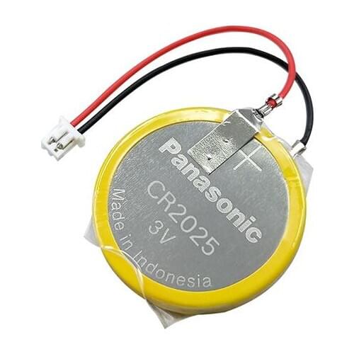 10pcs/lot Panasonic CR2025 3V Lithium Battery Button Coin Batteries Cell With Plug For IBM Lenovo Computer Motherboard AFPX-BATT