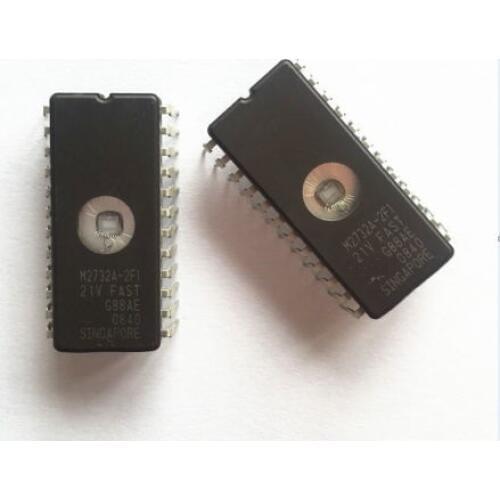 2 PCS M2732A-2F1 M2732A EPROMs CDIP24 NEW