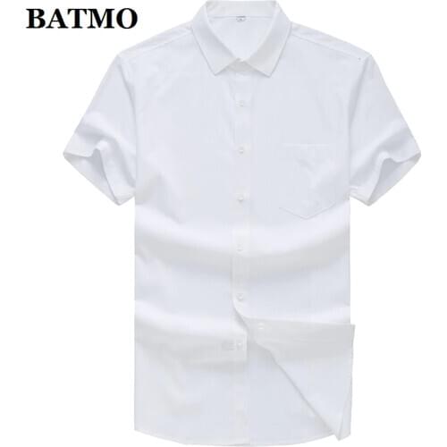 Мужские клечатые рубашки Batmo China At AliExpress