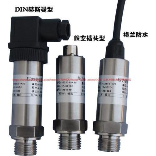PT210B pressure transmitter sensor, 4-20mA, 0-10V, 0-5V, -0.1-60MPa pneumatic hydraulic hydraulic pressure