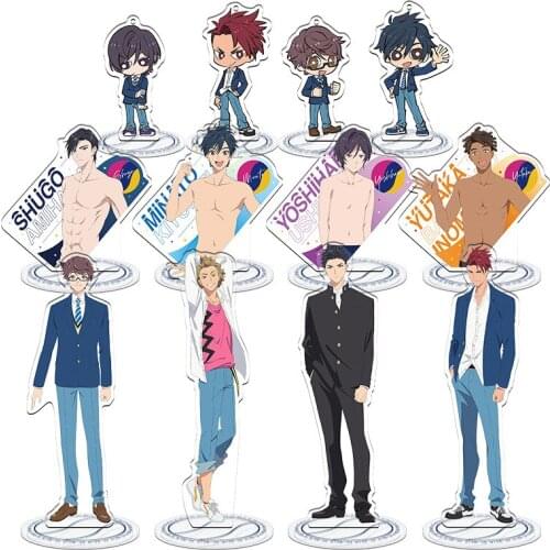 RE-MAIN Toys Double Sided Painting Acrylic Anime Toy Desktop Ornaments Toys Anime Figures