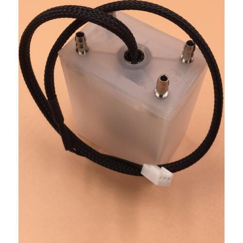 For Konica sub ink tank cartridge for Allwin JHF Vista Leopard Human Inwear solvent printers 4 holes with level sensor