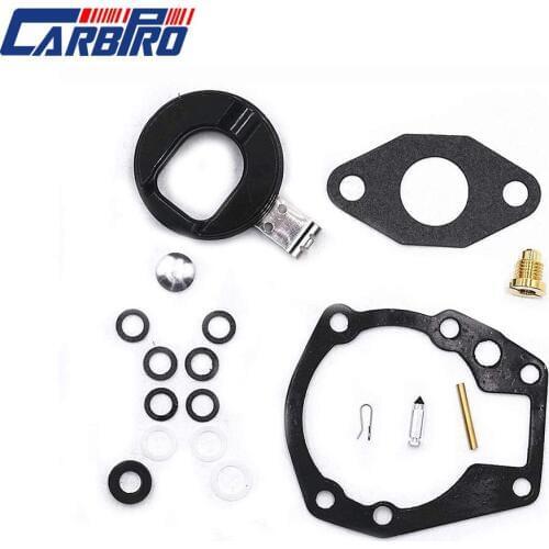 Carburetor Repair Kit For w/ Float Johnson Evinrude 398532 Sierra 18-7043 2hp/3hp/4hp