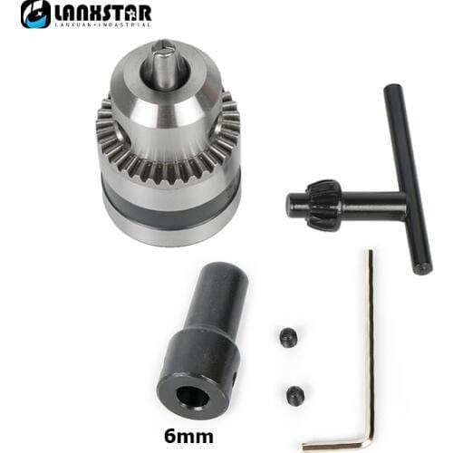 Absolutely Authentic Drill B12 Chuck Tapers Connected with Clamp 1.5~10mm Micro Electric-drill Chucks add Brass or Steel Sleeves