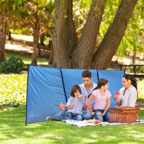 Ultra-light Beach Windscreen Foldable Portable Camping Windbreak For Outdoor Beach Outdoor Camping Windproof Screen