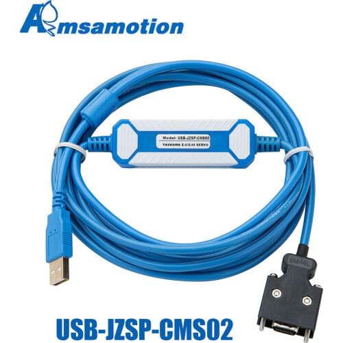USB-JZSP-CMS02 Suitable Yaskawa Sigma-II/ Sigma-III Series Servo Debugging Programming Cable SGM PC TO Servo Packs Cable