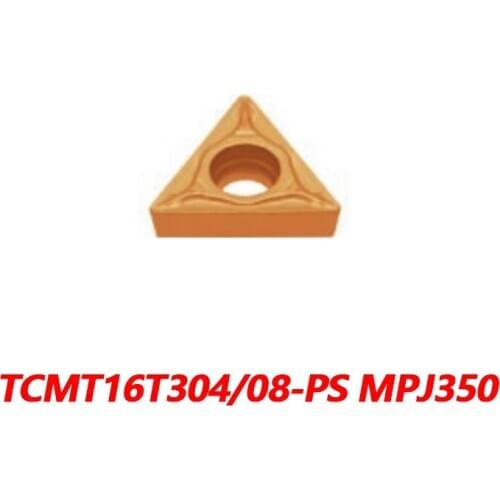 100% Original TCMT TCMT16T304-PS MPJ350 TCMT16T308-PS Carbide Insert Blades CNC lathe Mechanical Processing TCMT16T304 Efficient