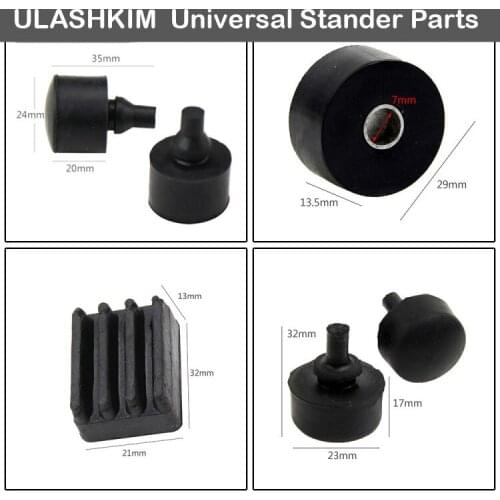 2pcs Universal Motorcycle High quality rubber buffer GY6 engine Rubber large support cushion 100 shock absorber block