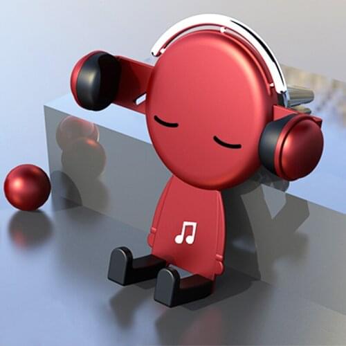 2021 May new Mobile phone car holder Cute cartoon air outlet car support frame